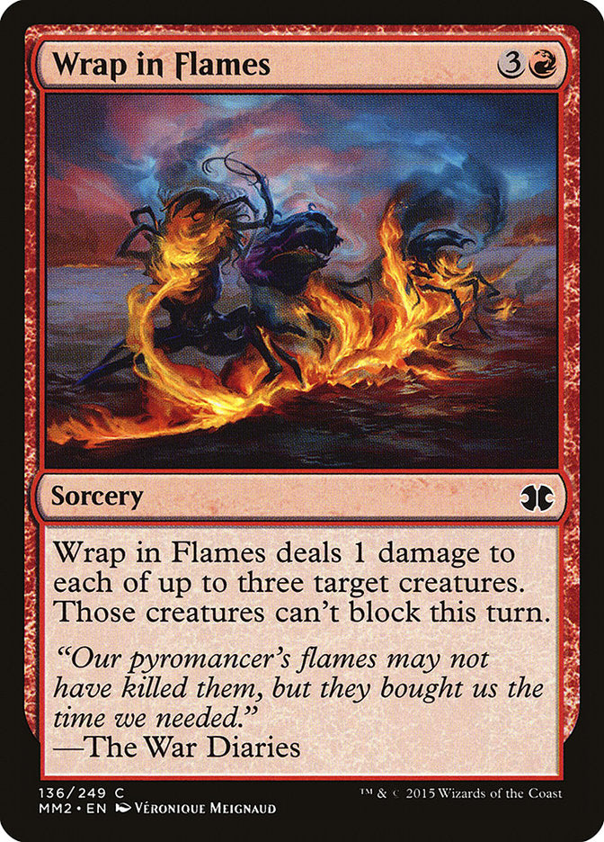 Wrap in Flames [Modern Masters 2015] | North Valley Games