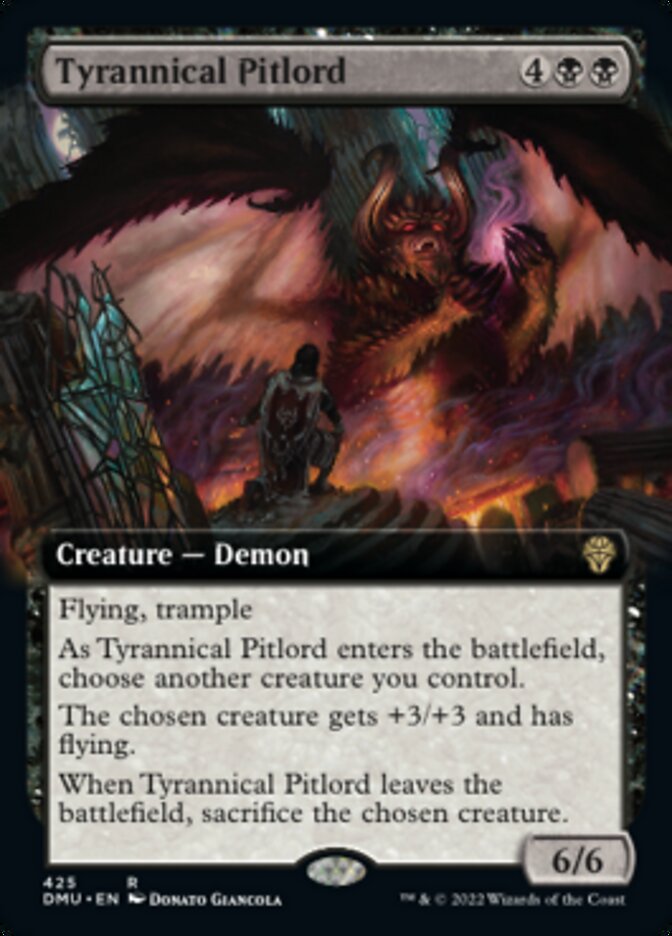 Tyrannical Pitlord (Extended Art) [Dominaria United] | North Valley Games