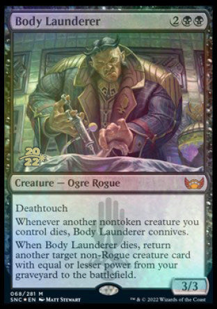 Body Launderer [Streets of New Capenna Prerelease Promos] | North Valley Games