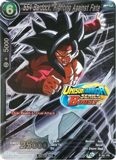 SS4 Bardock, Fighting Against Fate (Event Pack 08) (P-261) [Tournament Promotion Cards] | North Valley Games