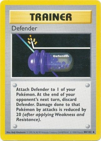 Defender (80/102) [Base Set Shadowless Unlimited] | North Valley Games
