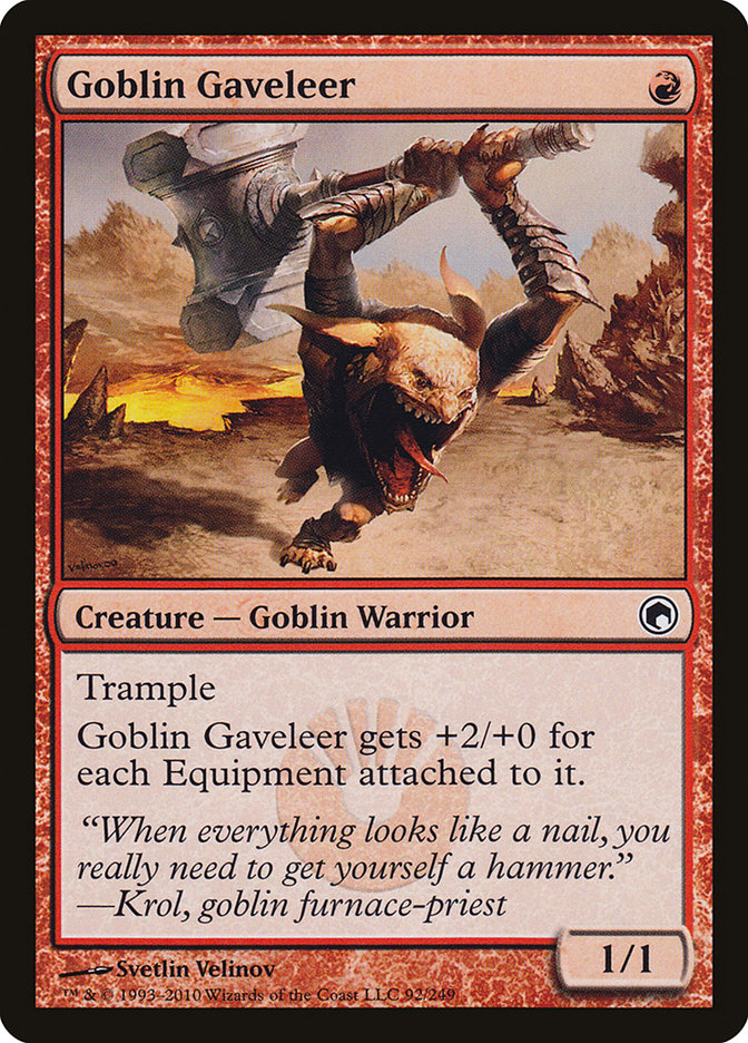Goblin Gaveleer [Scars of Mirrodin] | North Valley Games