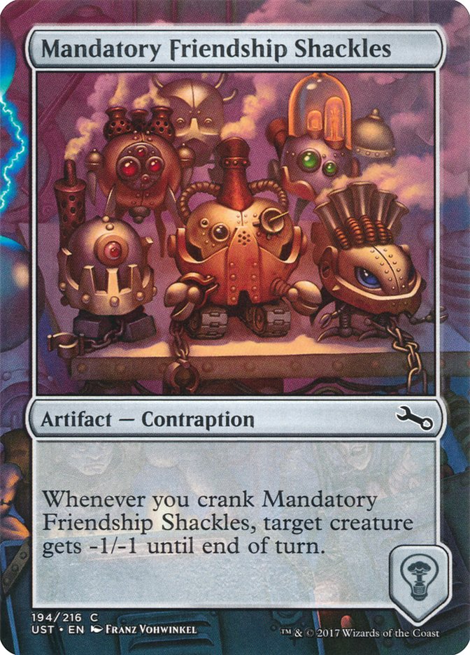 Mandatory Friendship Shackles [Unstable] | North Valley Games