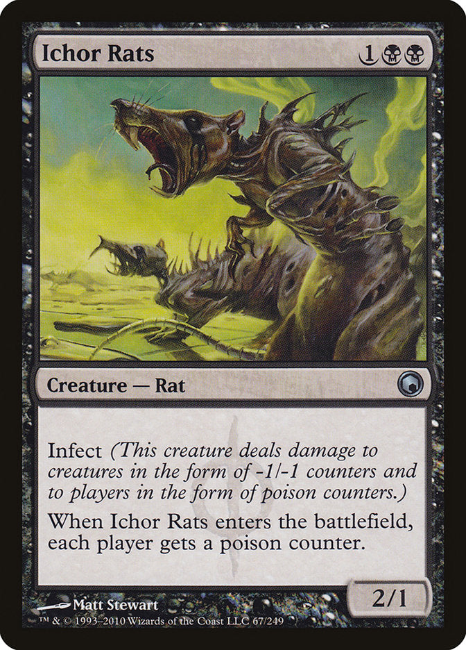 Ichor Rats [Scars of Mirrodin] | North Valley Games