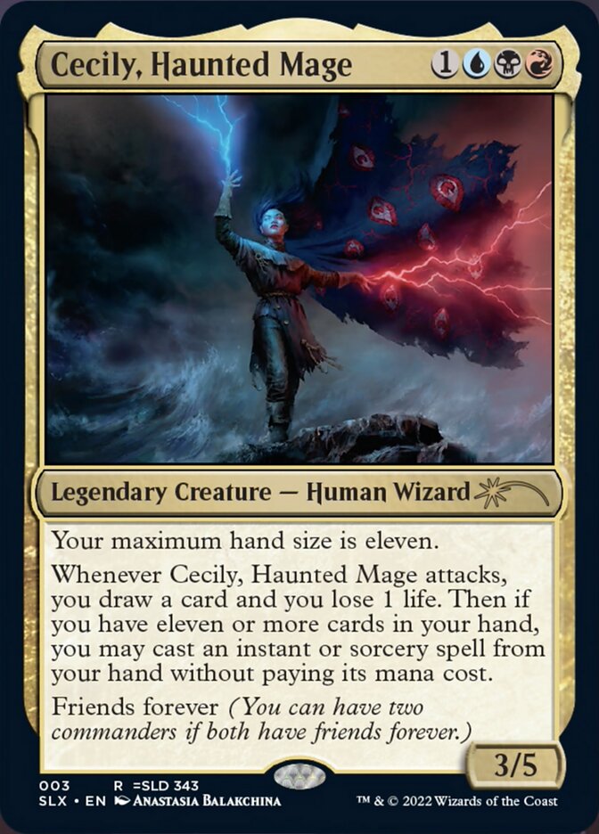 Cecily, Haunted Mage [Secret Lair: Universes Within] | North Valley Games