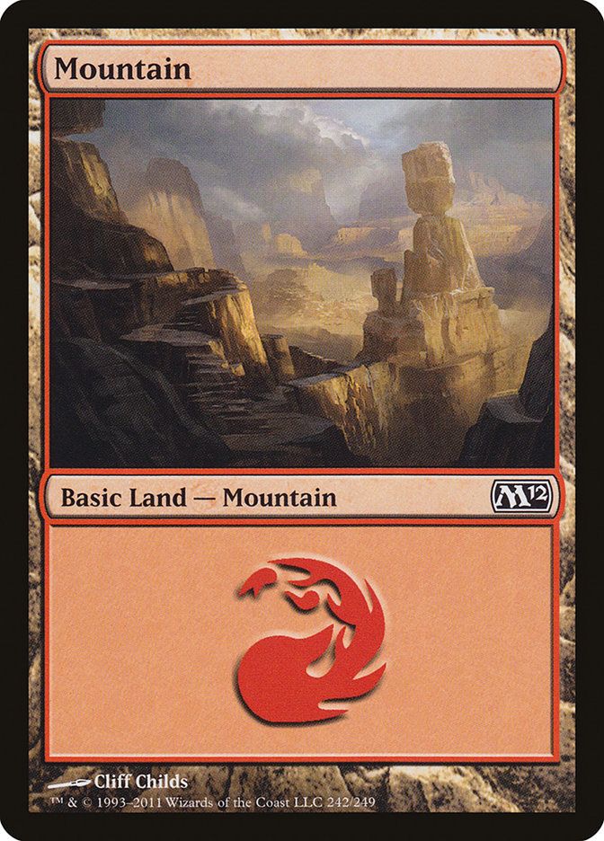 Mountain (242) [Magic 2012] | North Valley Games