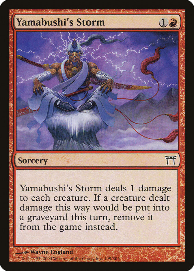 Yamabushi's Storm [Champions of Kamigawa] | North Valley Games