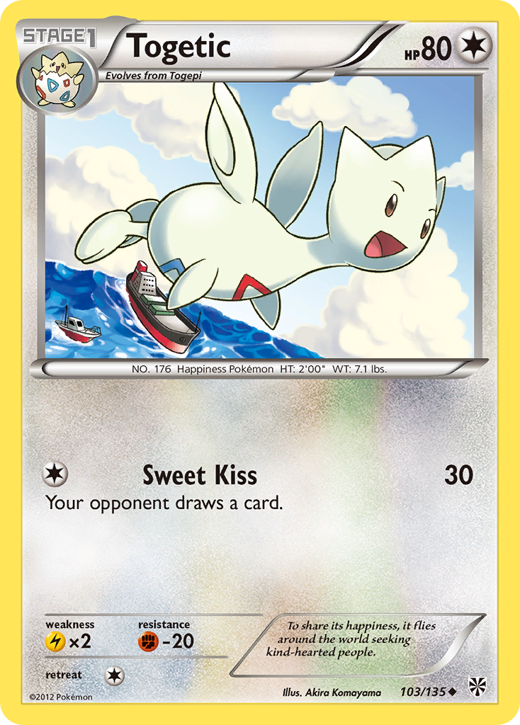 Togetic (103/135) [Black & White: Plasma Storm] | North Valley Games