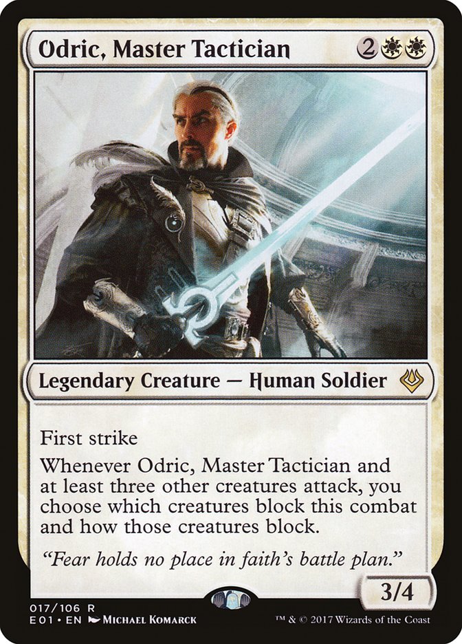 Odric, Master Tactician [Archenemy: Nicol Bolas] | North Valley Games