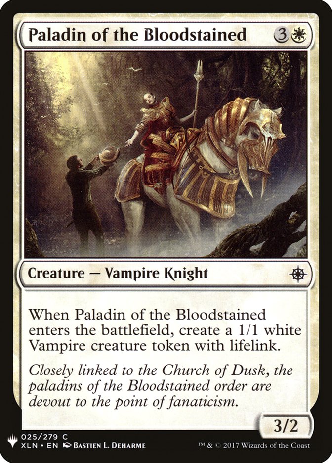 Paladin of the Bloodstained [Mystery Booster] | North Valley Games