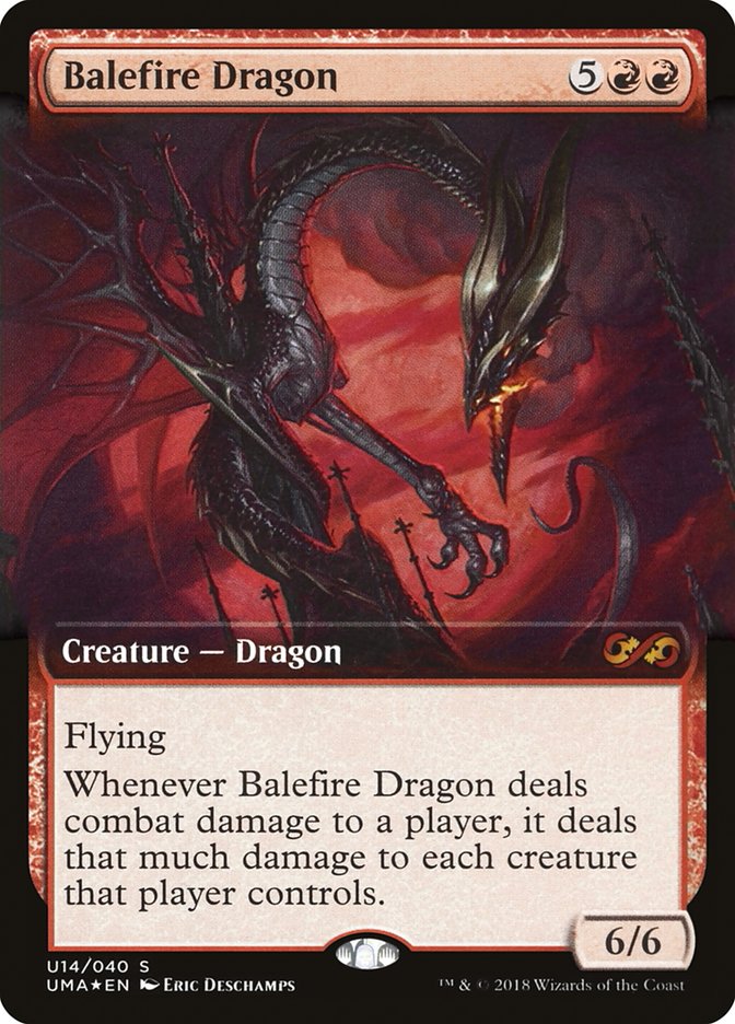Balefire Dragon (Topper) [Ultimate Masters Box Topper] | North Valley Games