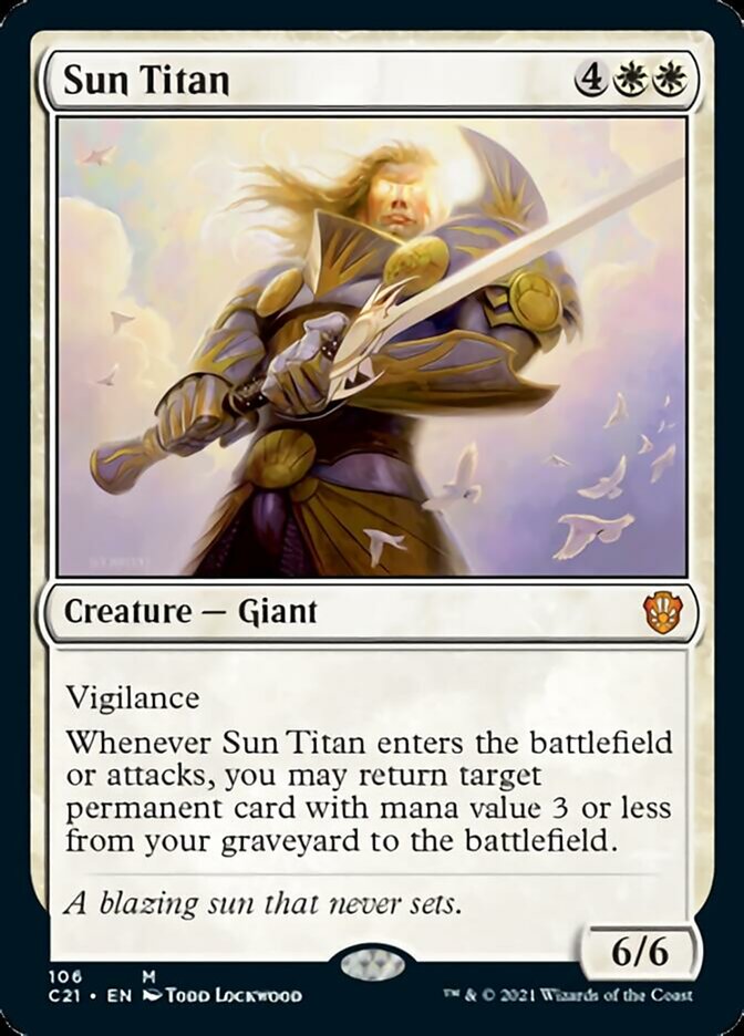 Sun Titan [Commander 2021] | North Valley Games