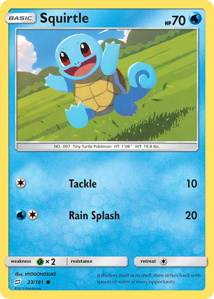 Squirtle (23/181) [Sun & Moon: Team Up] | North Valley Games