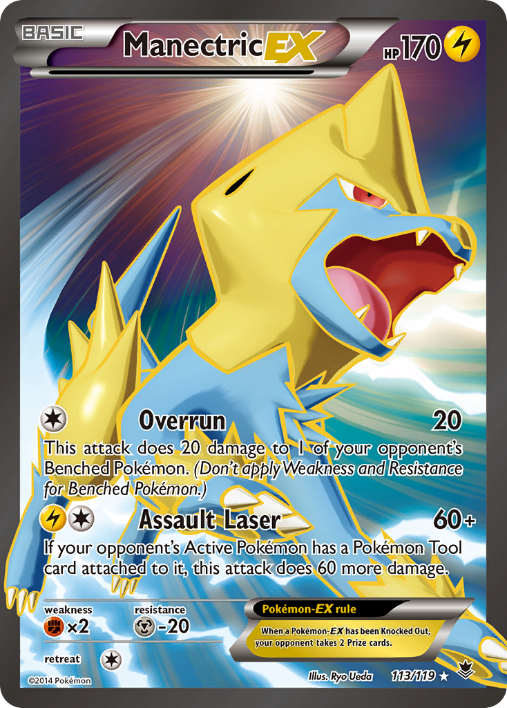 Manectric EX (113/119) [XY: Phantom Forces] | North Valley Games