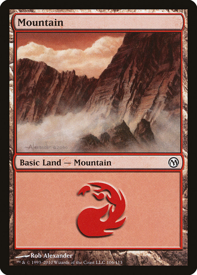 Mountain (106) [Duels of the Planeswalkers] | North Valley Games
