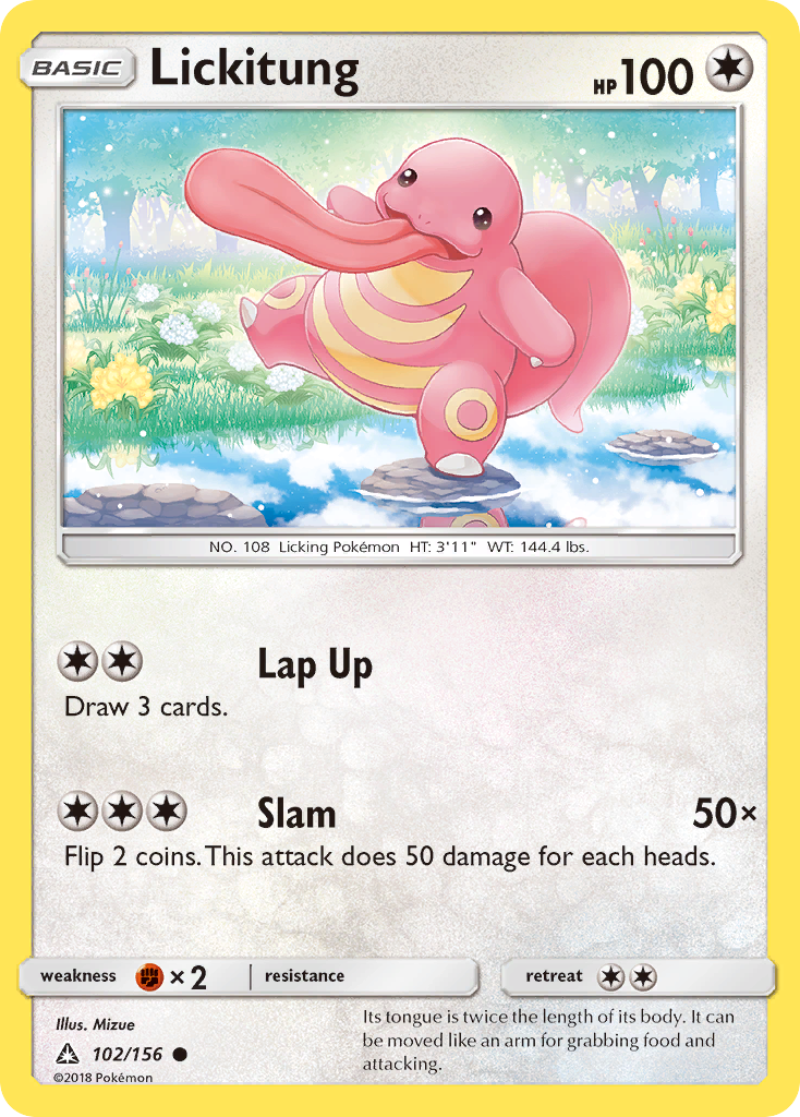 Lickitung (102/156) [Sun & Moon: Ultra Prism] | North Valley Games