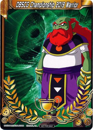 DBSCG Championship 2019 Warrior (Merit Card) - Universe 9 "Sidra" (9) [Tournament Promotion Cards] | North Valley Games