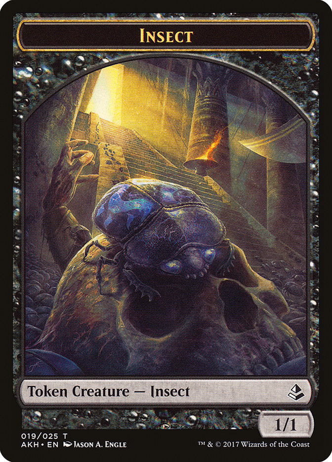 Insect Token [Amonkhet Tokens] | North Valley Games