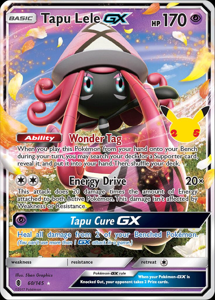 Tapu Lele GX (60/145) [Celebrations: 25th Anniversary - Classic Collection] | North Valley Games