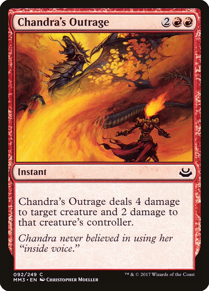 Chandra's Outrage [Modern Masters 2017] | North Valley Games