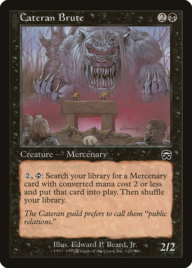Cateran Brute [Mercadian Masques] | North Valley Games