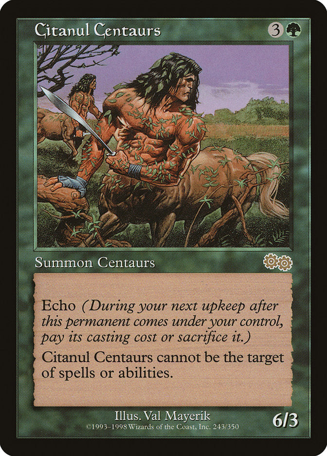 Citanul Centaurs [Urza's Saga] | North Valley Games