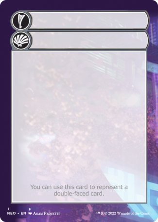 Helper Card (1/9) [Kamigawa: Neon Dynasty Tokens] | North Valley Games