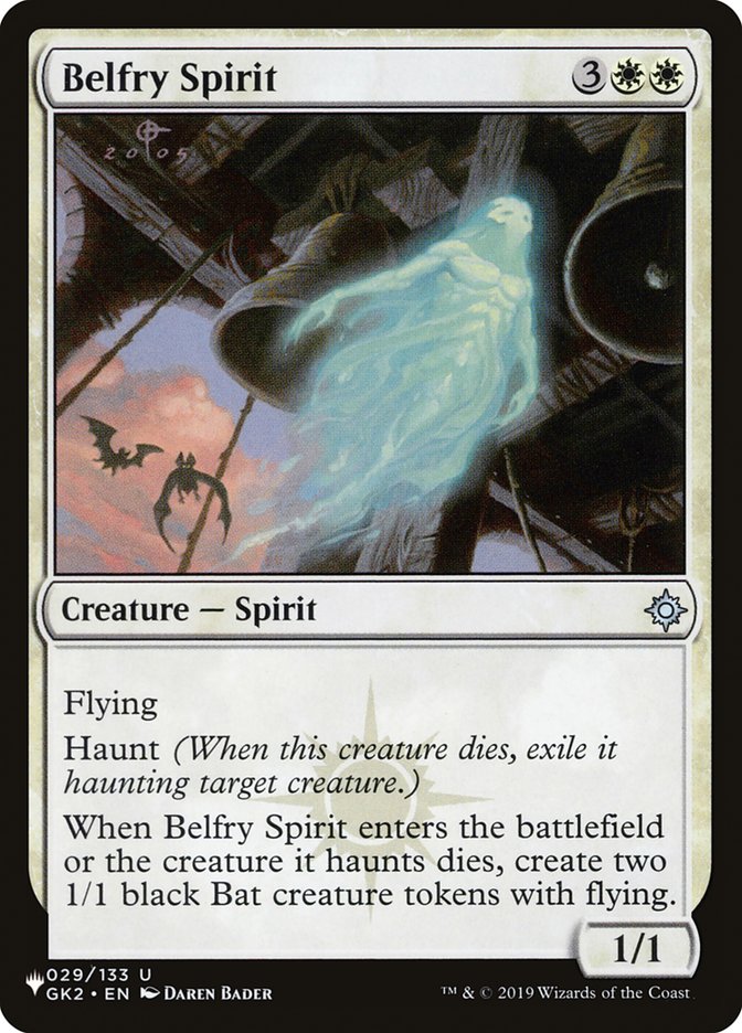 Belfry Spirit [The List] | North Valley Games