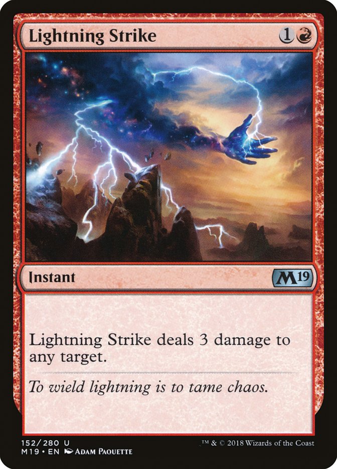 Lightning Strike [Core Set 2019] | North Valley Games