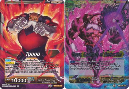 Toppo // Toppo, Candidate of Destruction (EX12-01) [Universe 11 Unison] | North Valley Games