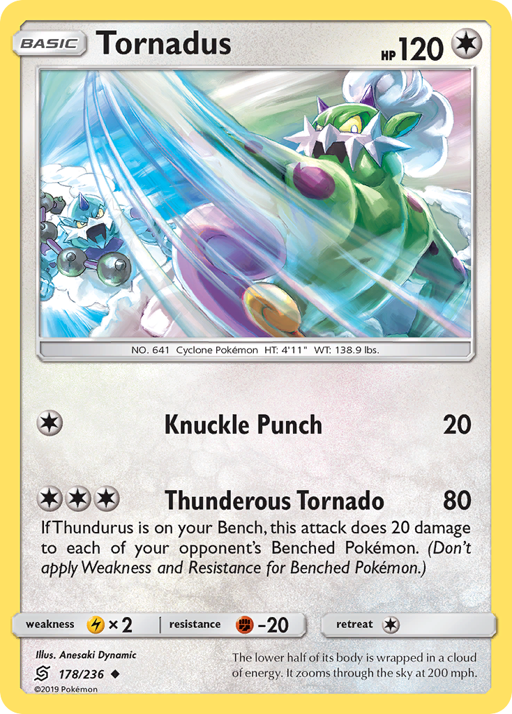 Tornadus (178/236) [Sun & Moon: Unified Minds] | North Valley Games