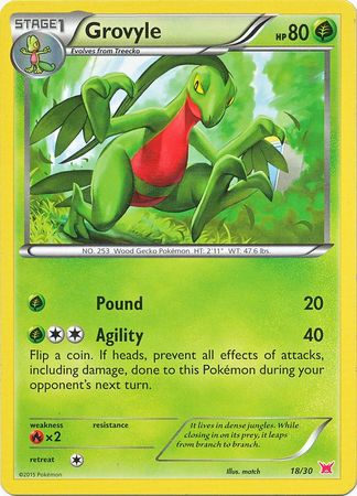 Grovyle (18/30) [XY: Trainer Kit 2 - Latias] | North Valley Games