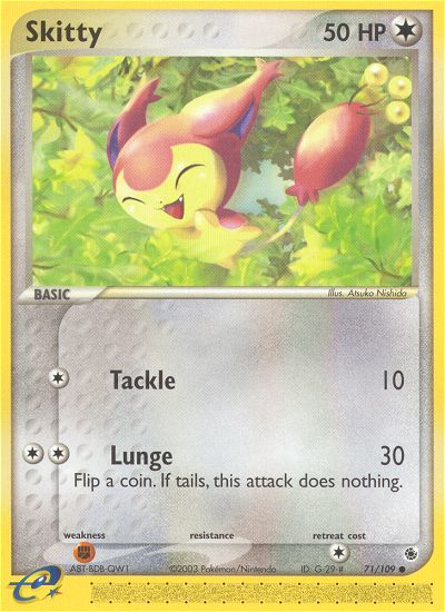 Skitty (71/109) [EX: Ruby & Sapphire] | North Valley Games