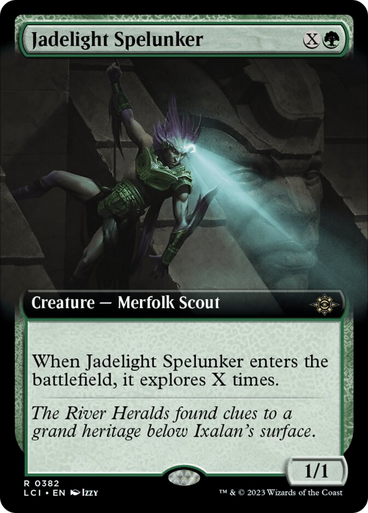 Jadelight Spelunker (Extended Art) [The Lost Caverns of Ixalan] | North Valley Games