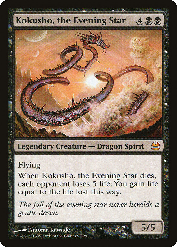 Kokusho, the Evening Star [Modern Masters] | North Valley Games