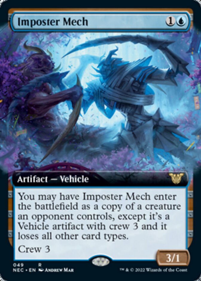 Imposter Mech (Extended Art) [Kamigawa: Neon Dynasty Commander] | North Valley Games