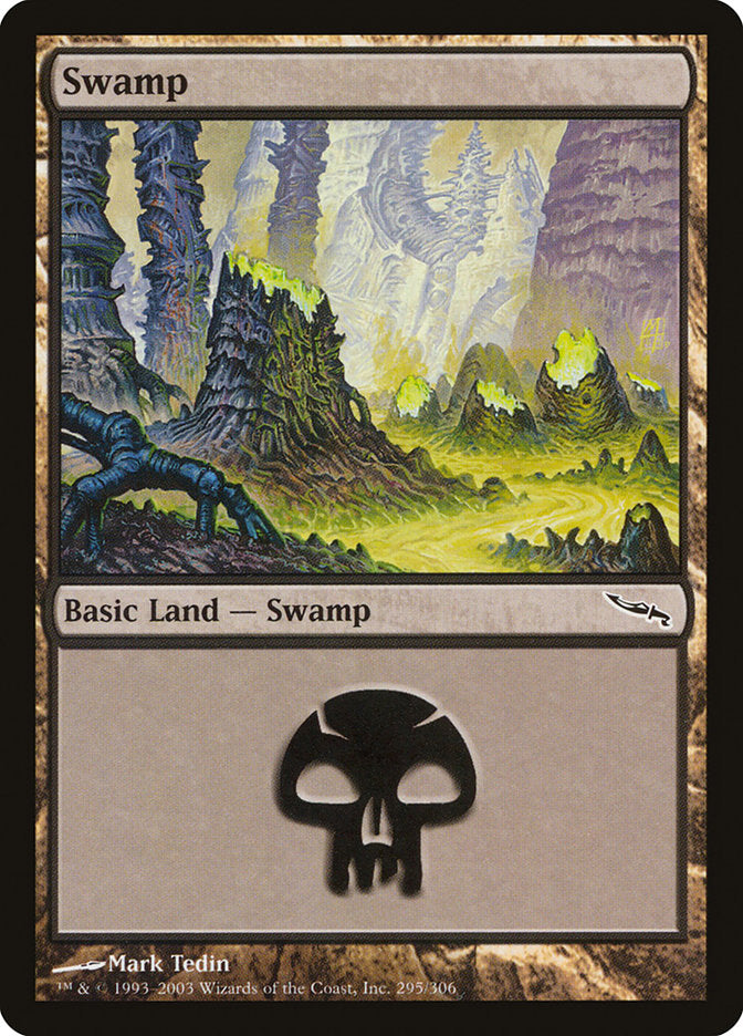 Swamp (295) [Mirrodin] | North Valley Games