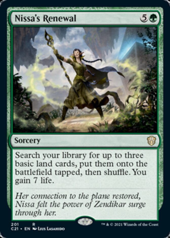 Nissa's Renewal [Commander 2021] | North Valley Games