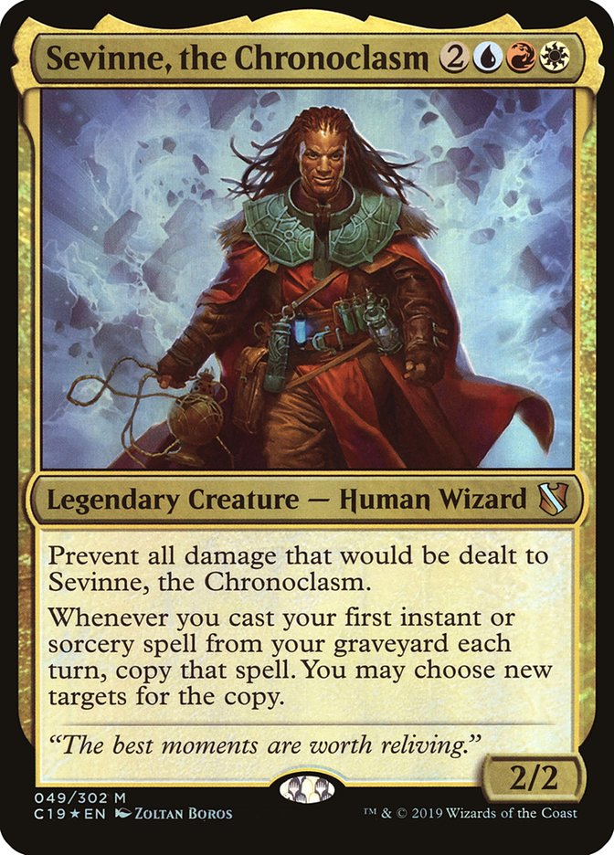 Sevinne, the Chronoclasm (Oversized) [Commander 2019 Oversized] | North Valley Games