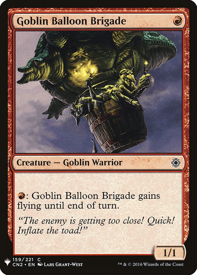 Goblin Balloon Brigade [Mystery Booster] | North Valley Games
