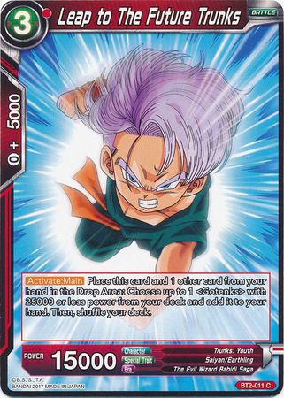 Leap to The Future Trunks (BT2-011) [Union Force] | North Valley Games