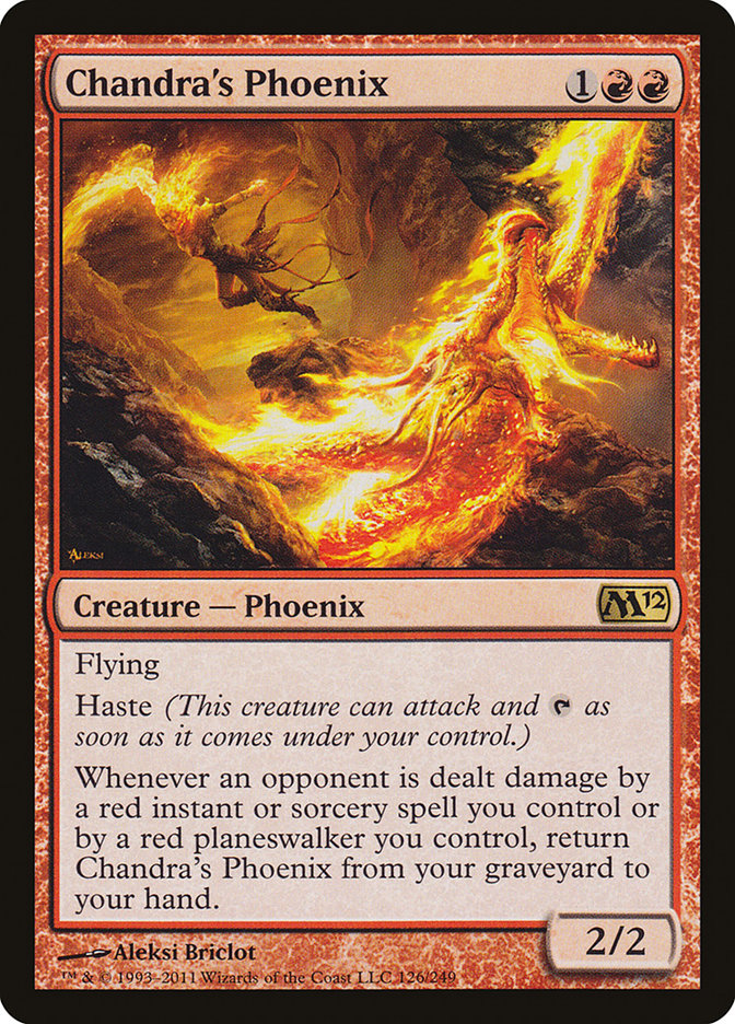 Chandra's Phoenix [Magic 2012] | North Valley Games