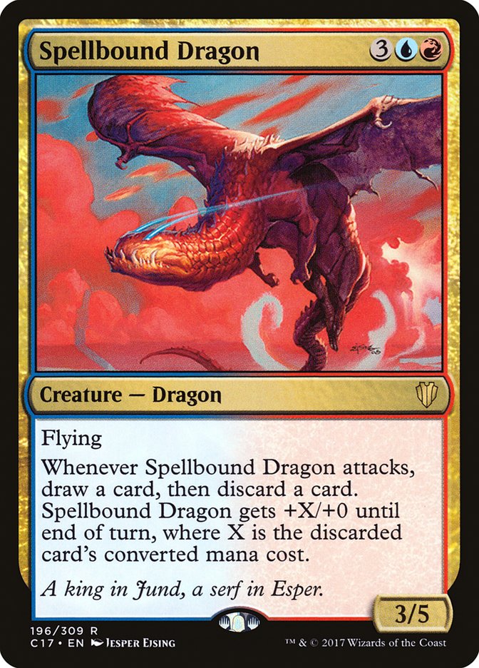 Spellbound Dragon [Commander 2017] | North Valley Games