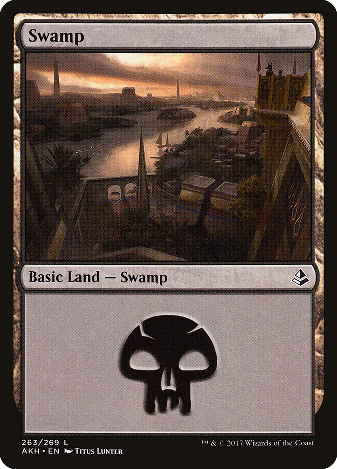 Swamp (263) [Amonkhet] | North Valley Games