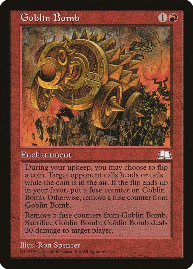Goblin Bomb [Weatherlight] | North Valley Games