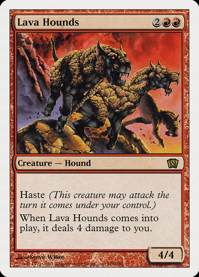 Lava Hounds [Eighth Edition] | North Valley Games