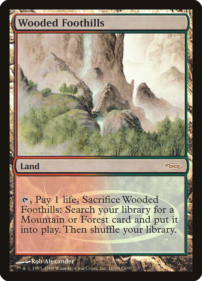 Wooded Foothills [Judge Gift Cards 2009] | North Valley Games