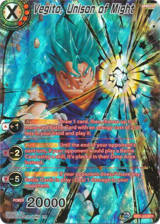 Vegito, Unison of Might (SPR) (BT10-003) [Rise of the Unison Warrior 2nd Edition] | North Valley Games
