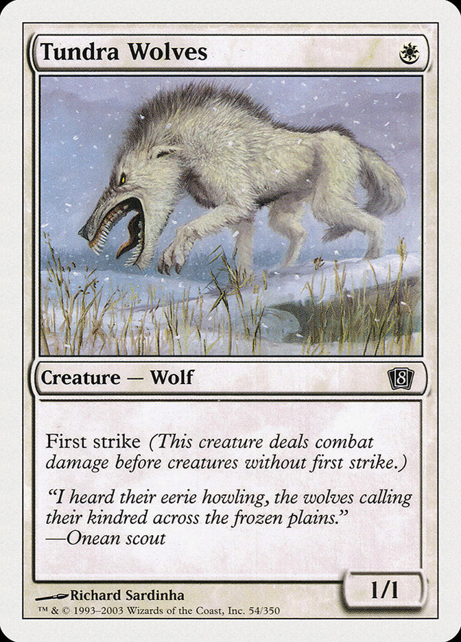 Tundra Wolves [Eighth Edition] | North Valley Games