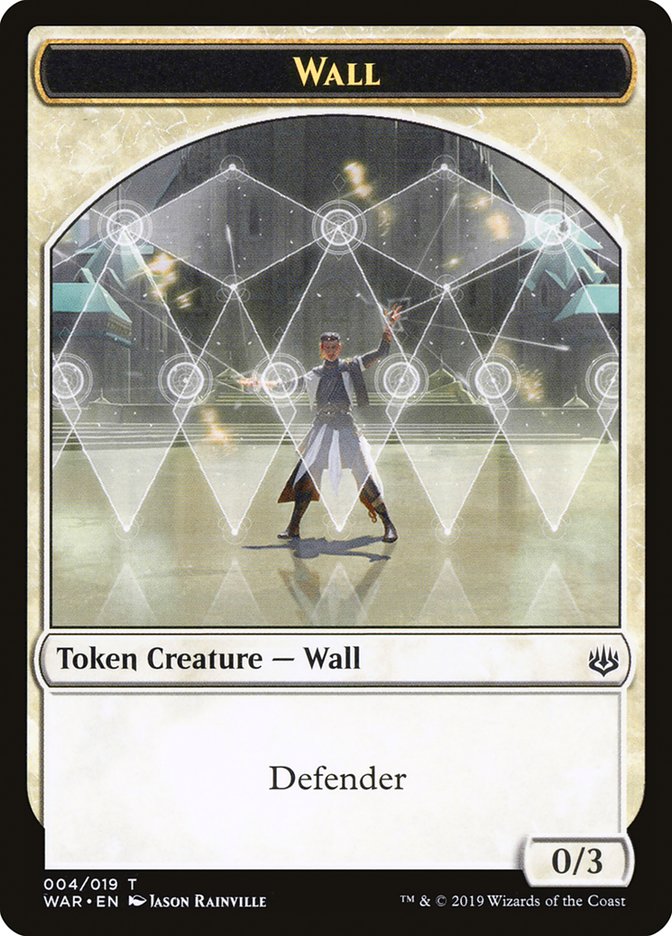 Wall Token [War of the Spark Tokens] | North Valley Games